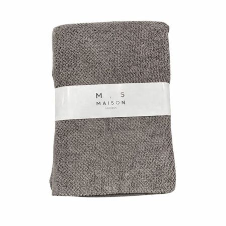 telo doccia spugna colore pietra