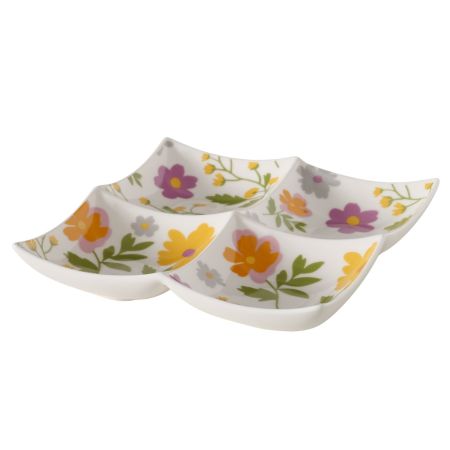 piattino fiori di campo