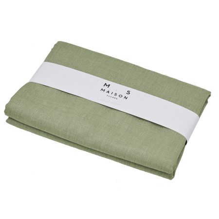 tovaglia rettangolare colore salvia