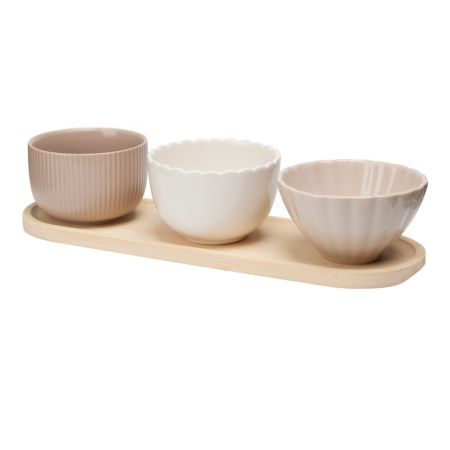 set ciotole per aperitivo