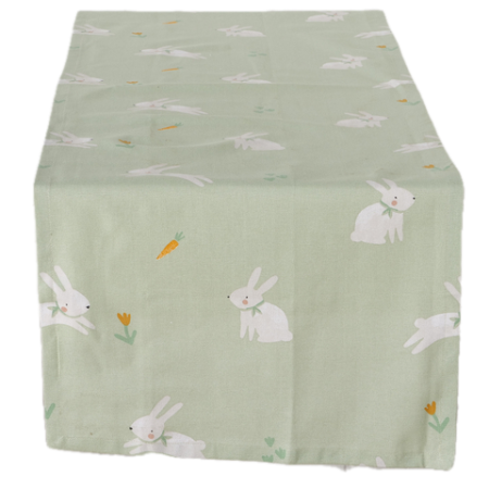 runner con disegno coniglietto