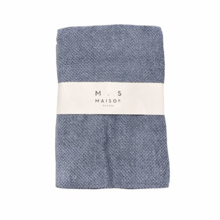 telo doccia spugna colore avio