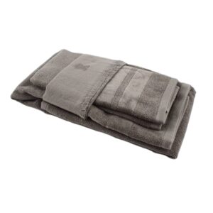 SET ASCIUGAMANO VISO E OSPITE PHP "CARBONIO"