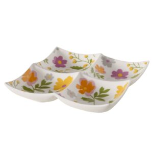 piattino fiori di campo