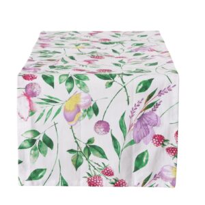 runner da tavolo con more