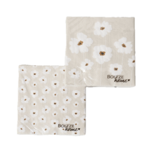 tovaglioli papaveri bianchi