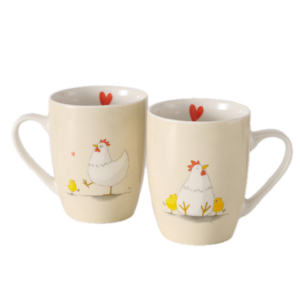 tazza gallina e pulcini