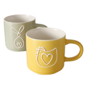 tazza con disegno animali