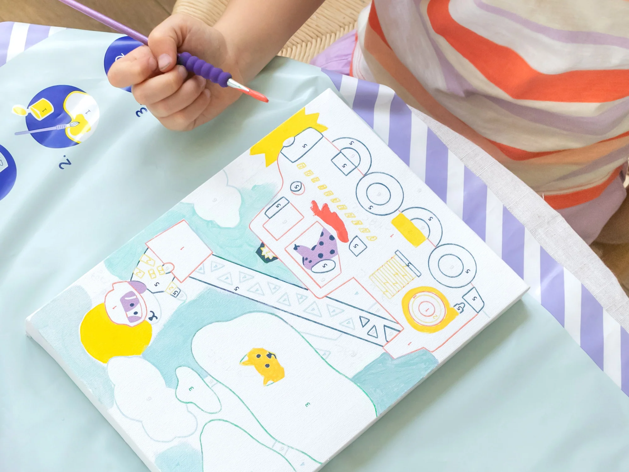 kit pittura bambini