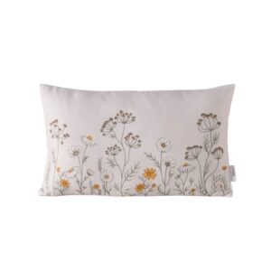 cuscino con disegno margherite