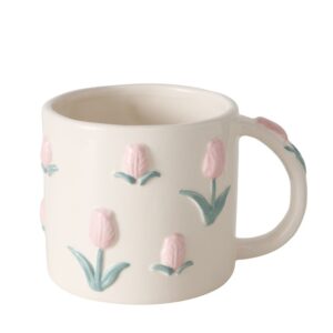 tazza con disegno tulipani