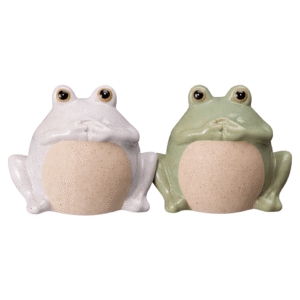 decorazione rana non parlo