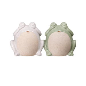 decorazione rana non vedo