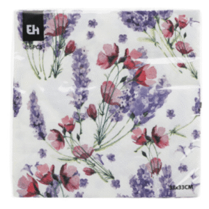 tovagliolo con disegno fiore