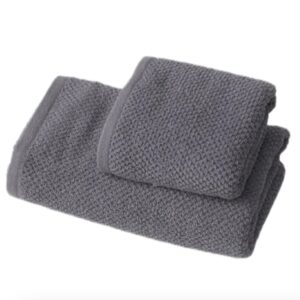 asciugamano viso ospite colore pietra