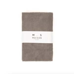 asciugamano viso ospite colore taupe