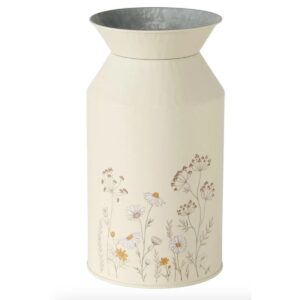 vaso con disegno margherite