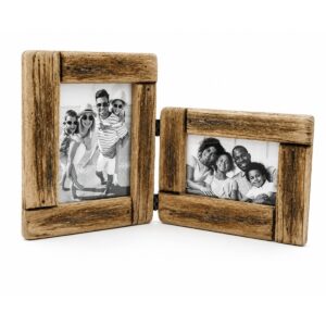 porta foto rettangolare in legno