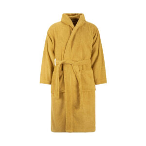 accappatoio pepe colore mostarda