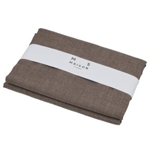 runner da tavolo colore cioccolato