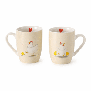 tazza con disegno gallina