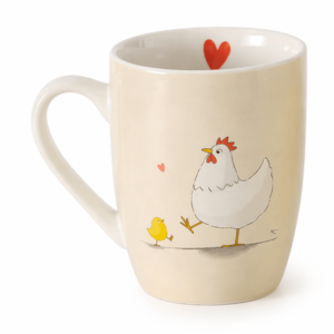 tazza con disegno gallina