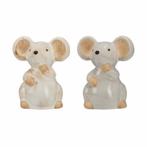 decorazione in ceramica topolino