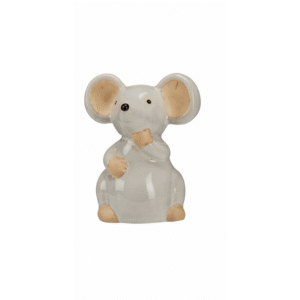 decorazione in ceramica topolino