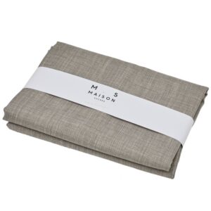 tovaglia rettangolare colore tortora