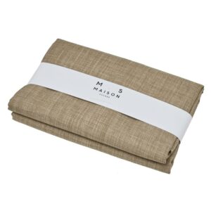 tovaglia rettangolare colore corda