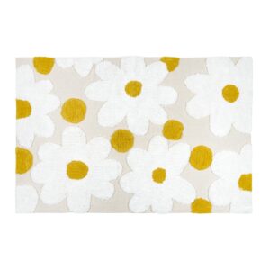 tappeto per bambini con disegno margherite