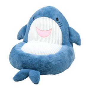 pouf per bambino a forma di squalo