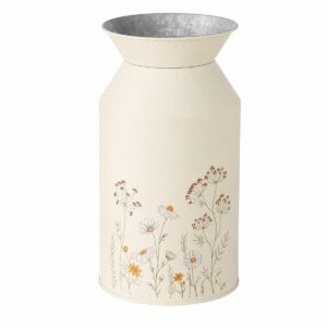 vaso con disegno margherite