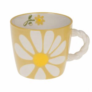 tazza con disegno margherita
