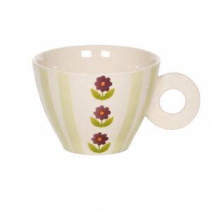 tazza con disegno fiore