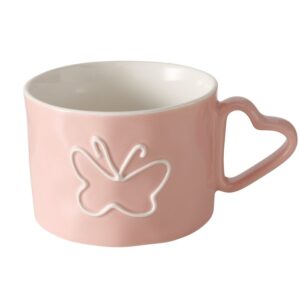 tazza con disegno farfalla