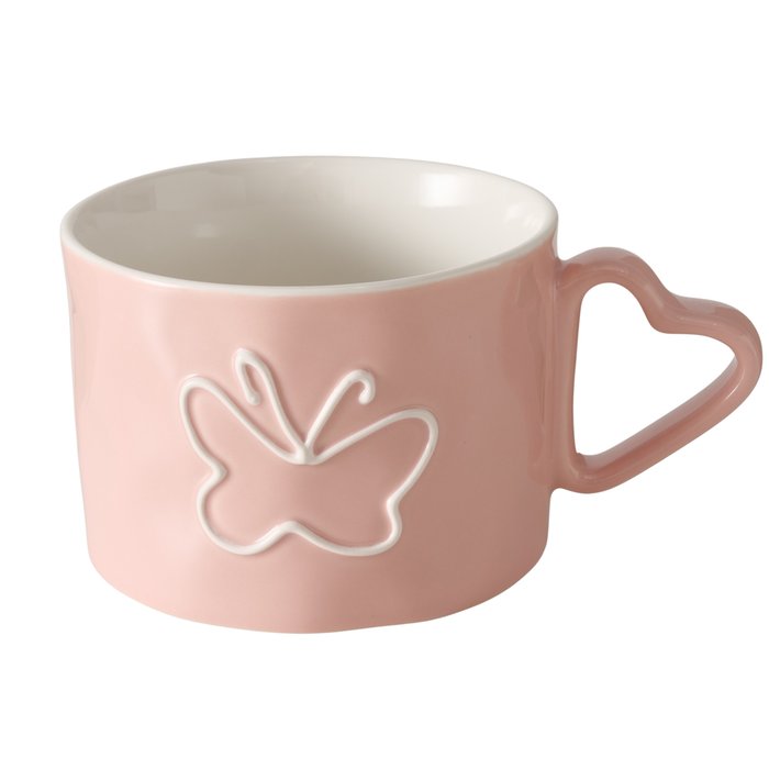 tazza con disegno farfalla