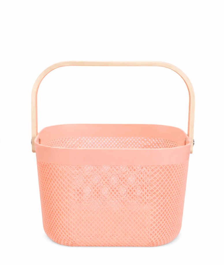 ceste in plastica colorate con manico