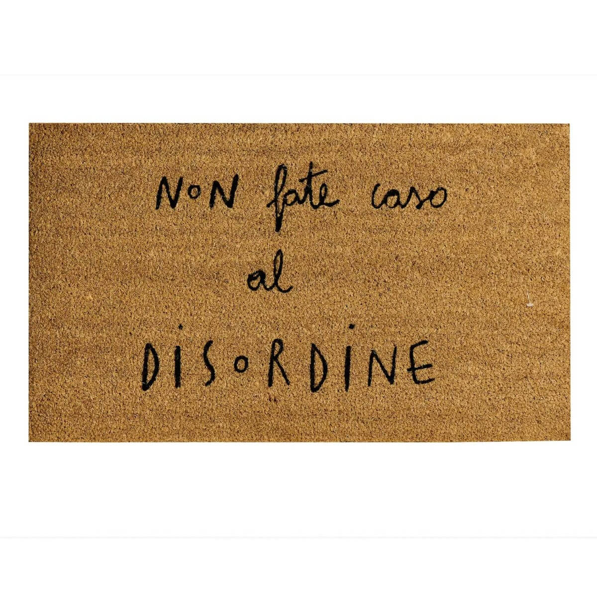 zerbino da esterno non fate caso al disordine