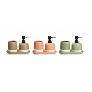 contenitore in ceramica per il bagno