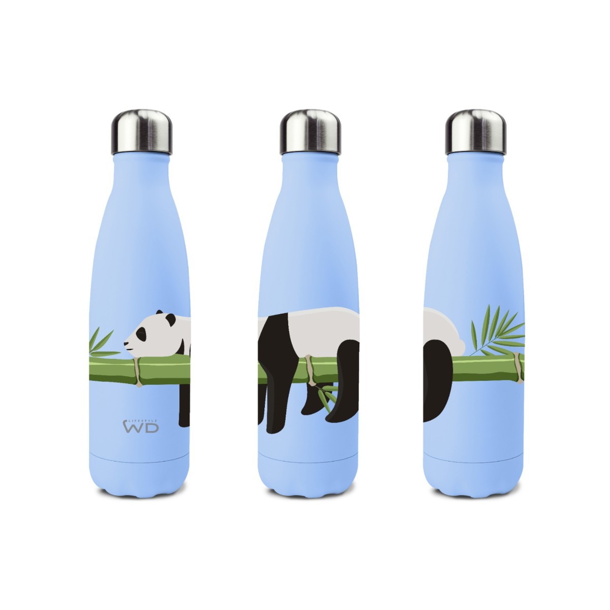borraccia con disegno panda