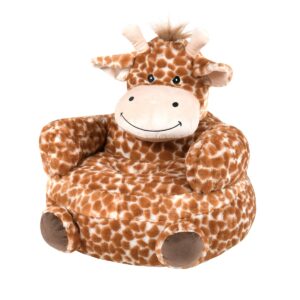 pouf per bambini a forma di giraffa