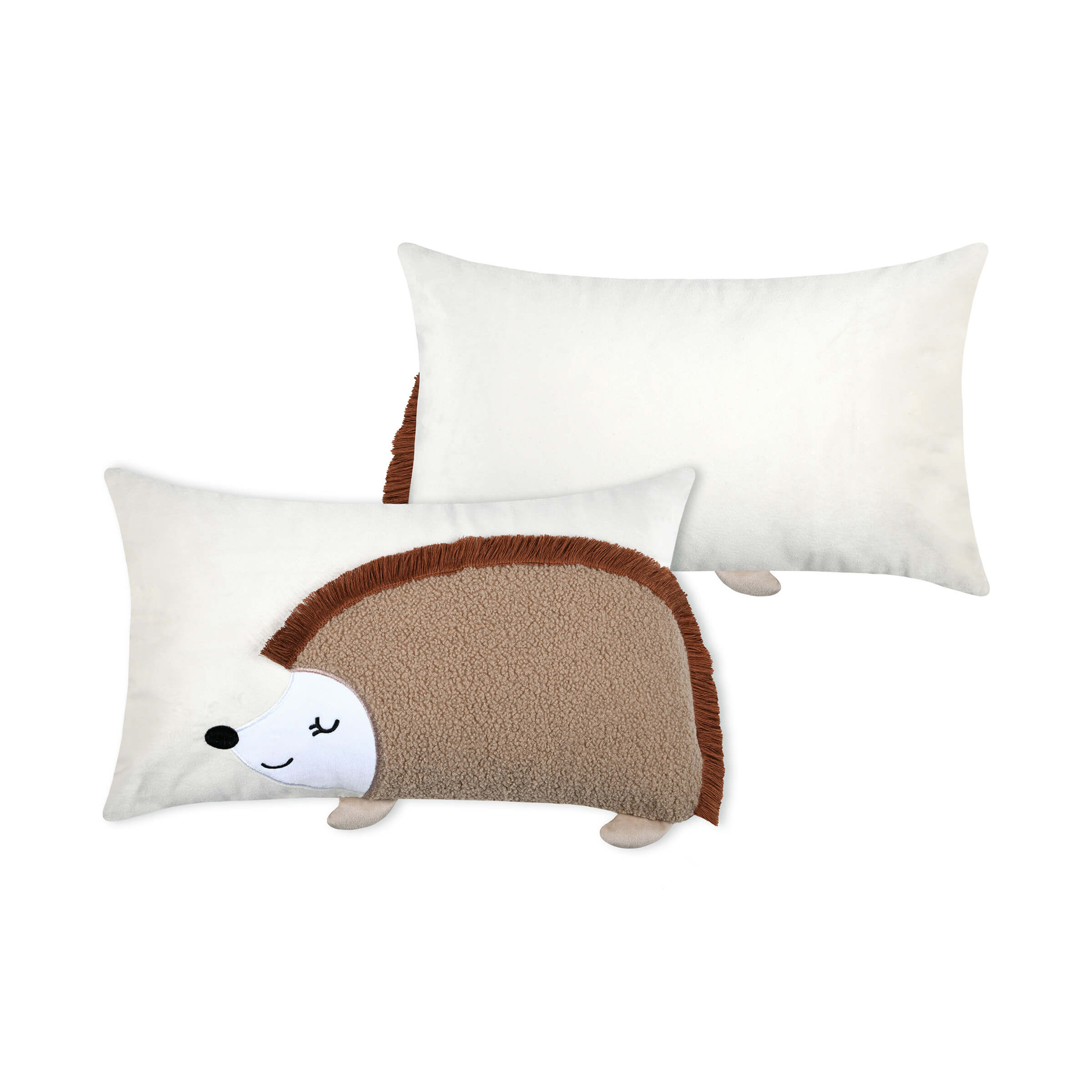 cuscino per bambini a forma di riccio