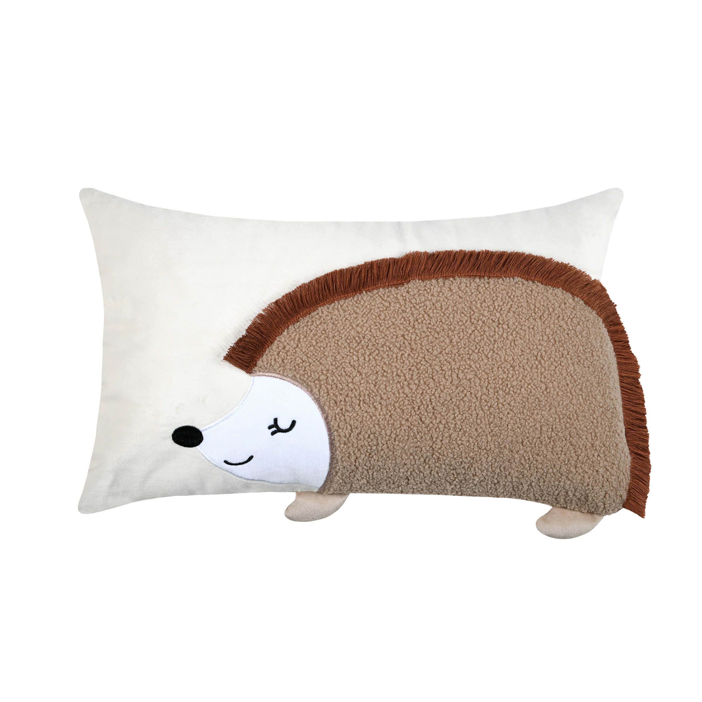 cuscino per bambini a forma di riccio