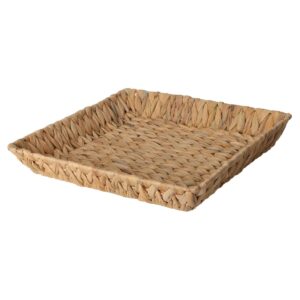 cesto in rattan a forma quadrato
