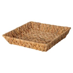 cesto in rattan a forma quadrato