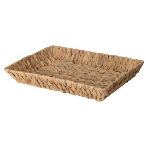 cesto in rattan a forma rettangolare
