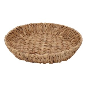 cesto in rattan a forma rotondo