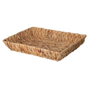 cesto in rattan a forma rettangolare