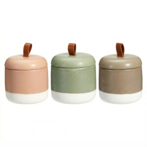 contenitore in ceramica per il bagno